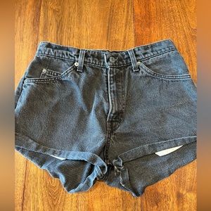 Levi’s mini shorts